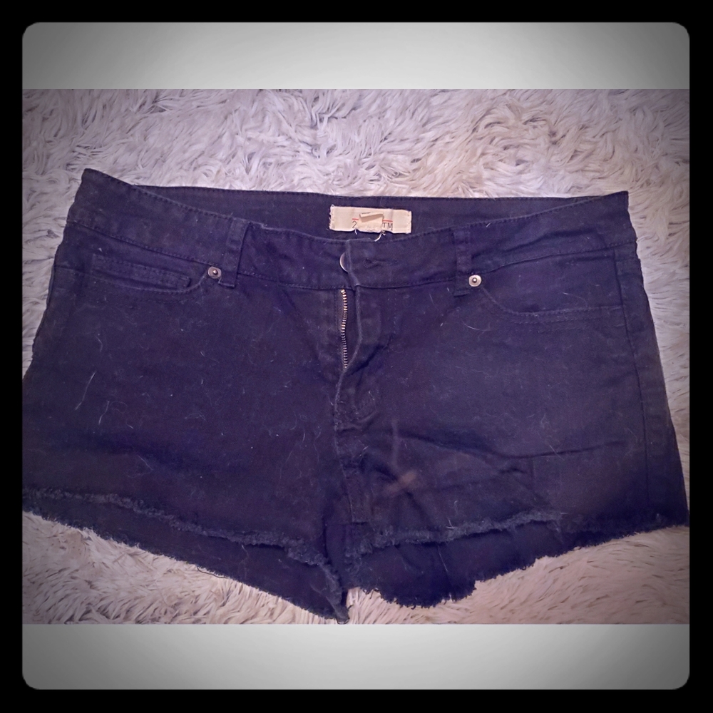 Black shorts